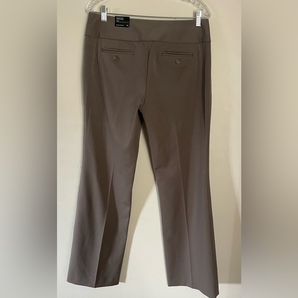 NWT Express Editor Wide Waistband Low Rise Flare Size 8 Regular - Picture 4 of 6